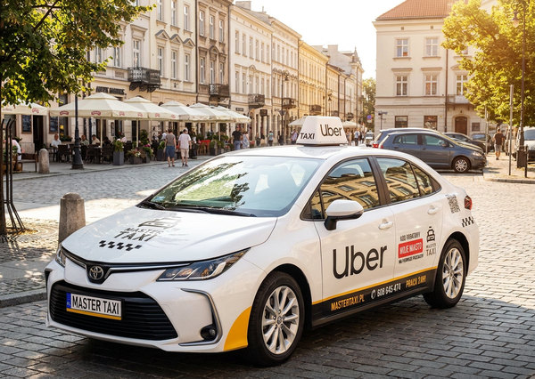 Toyota Corolla Master Taxi w barwach Uber